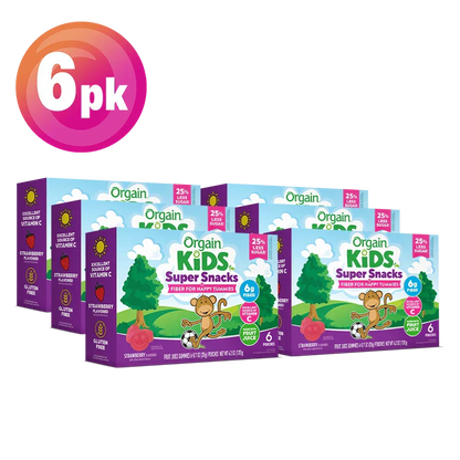 Kids Super Snacks + Fiber for Happy Tummies