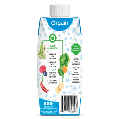 Kids Organic Plant Protein Nutritional Shake - Vanilla