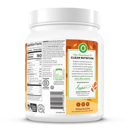 Organic Protein? Plant Based Protein Powder - Pumpkin Spice